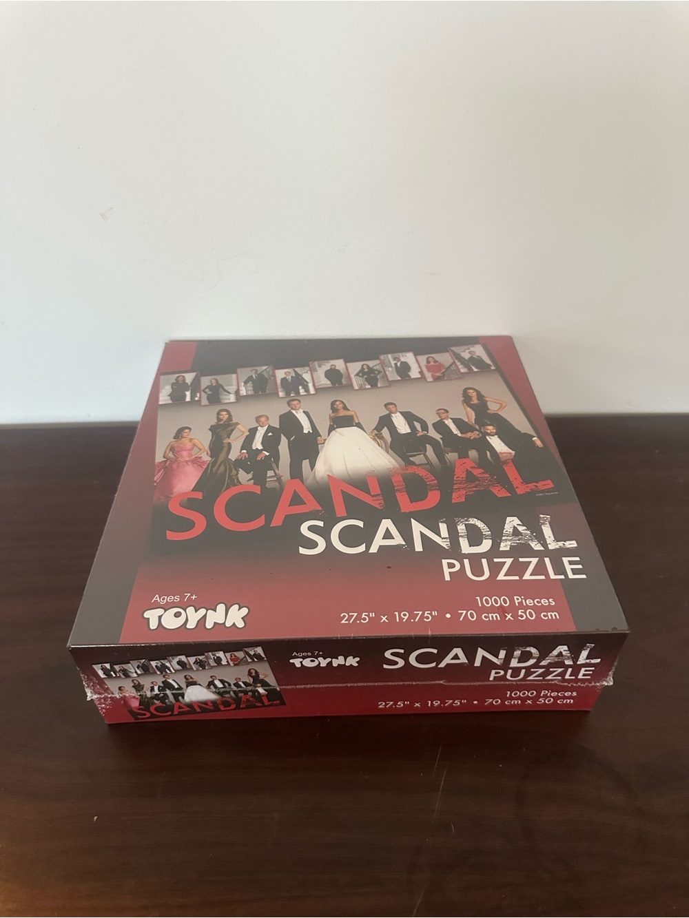 Scandal 1000-Piece Jigsaw Puzzle - Red Box